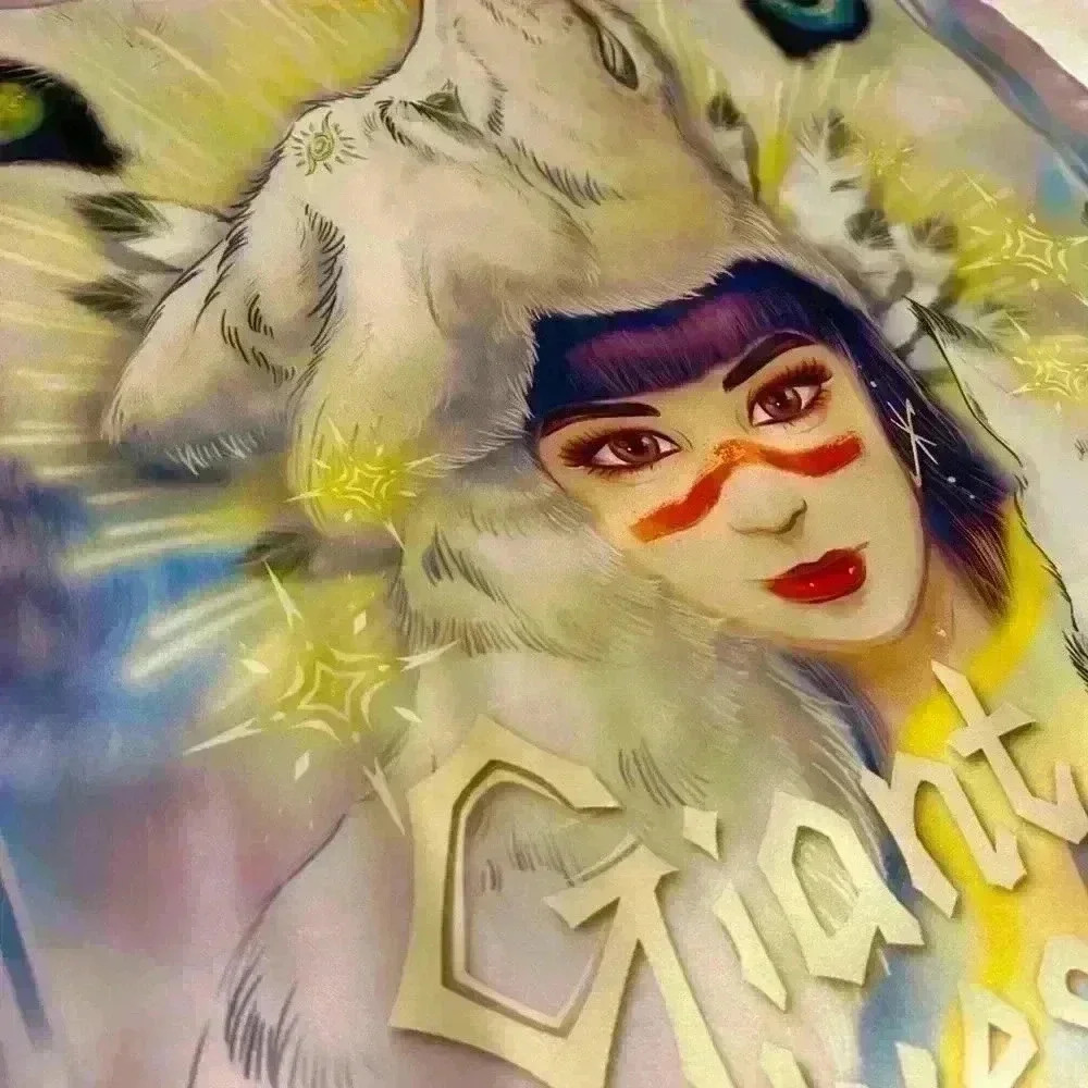 Rare Oden’s Eye x Annette Obrestad Giant Wolves Sold Out Limited Edition Scarf